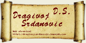 Dragivoj Srdanović vizit kartica